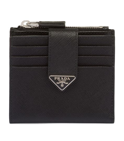 prada bi fold id wallet|prada card holder.